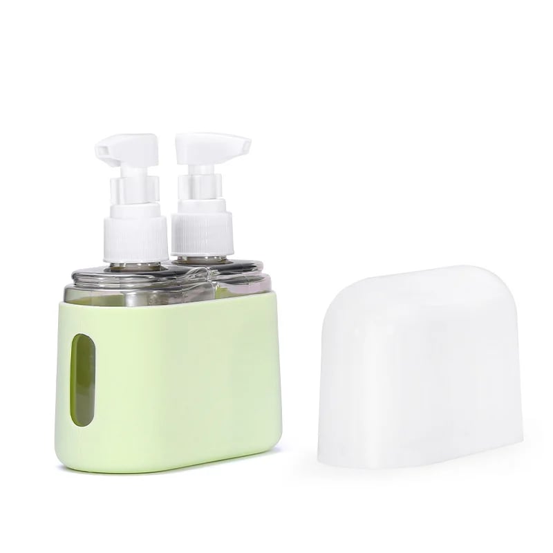 🔥Travel Smarter🔥Mini Shampoo Dispenser Portable Travel Bottle Set
