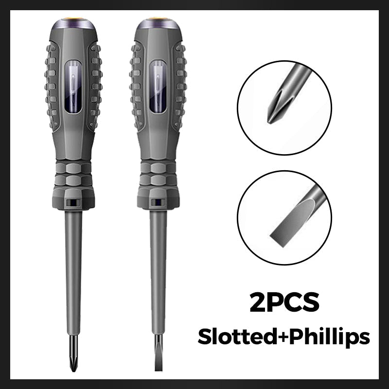 🔥2-in-1 High Torque Strong Magnetic Screwdriver Electricity Detector