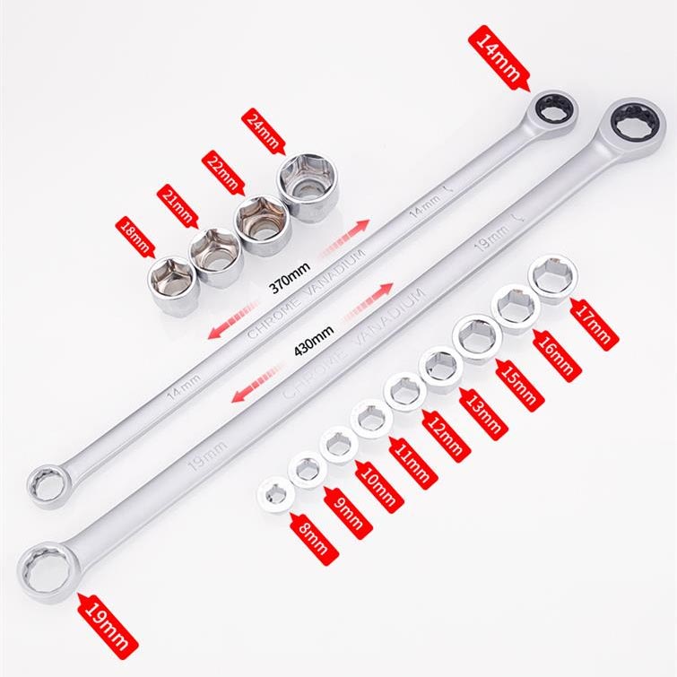 🔧🧰15pcs Adjustable Ratchet Wrench Kit(49%OFF)- Free shipping📦