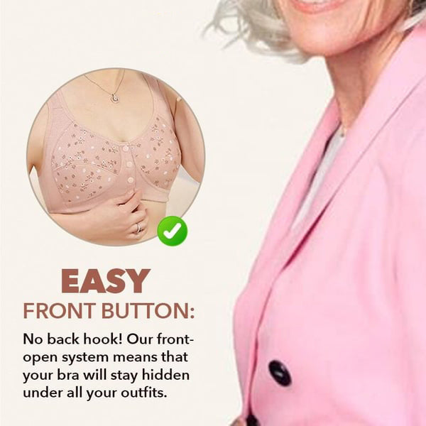 š„Buy 2 Get 1 Freeš„Comfortable & Convenient Front Button Bra