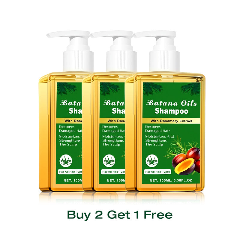 🏆Buy 3 Get 2 Free ✨👧Batana Oil Shampoo with Rosemary Extract🌸