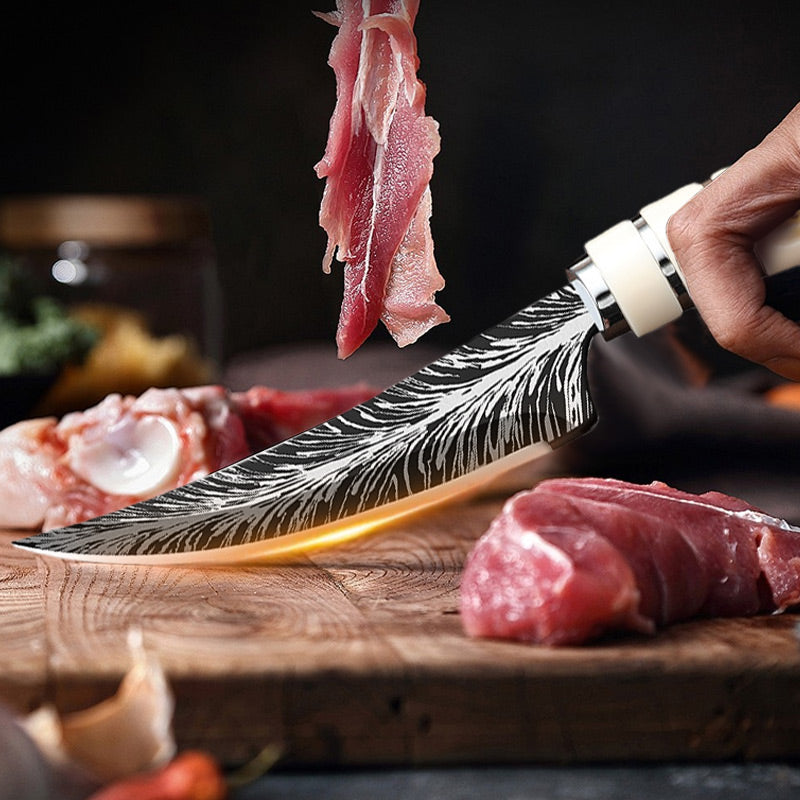 🔥🔥Buy 3 get 1 free🔥Sharp Curved Blade Boning Knife Set with Gift Box