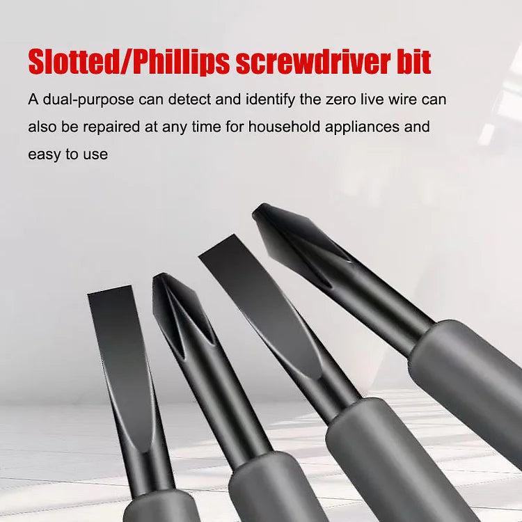 💥Big Sales now - 50% OFF🧰🪛2-in-1 High Torque Strong Magnetic Screwdriver Electricity Detector