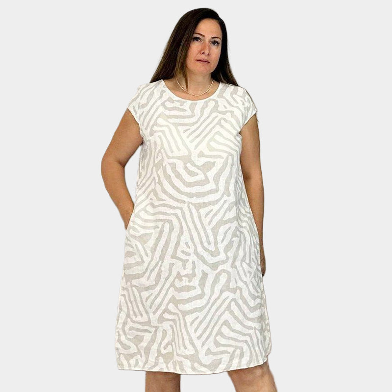 🌹 🎁✨2025 New Boho Vintage Casual T-Shirt Dress💃