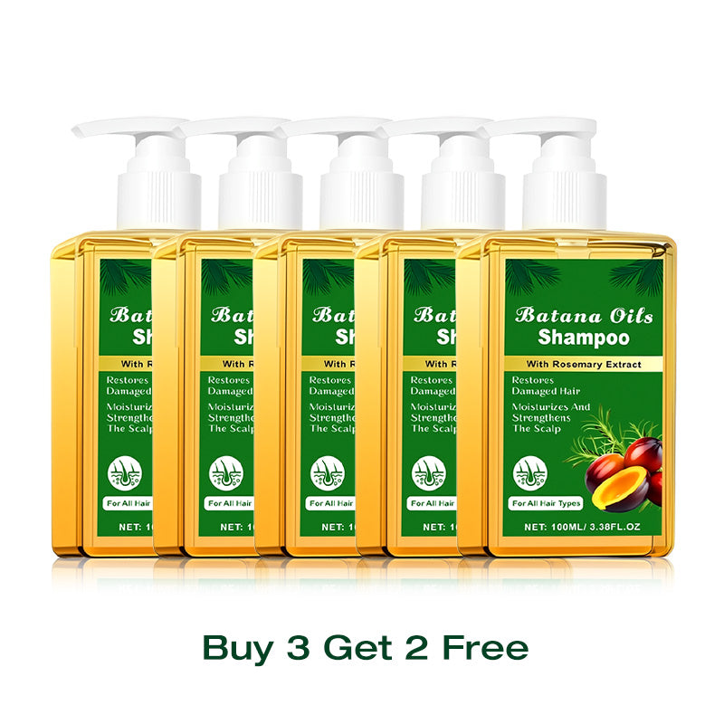 🏆Buy 3 Get 2 Free ✨👧Batana Oil Shampoo with Rosemary Extract🌸