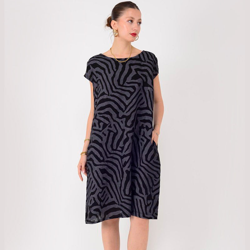 🌹 🎁✨2025 New Boho Vintage Casual T-Shirt Dress💃