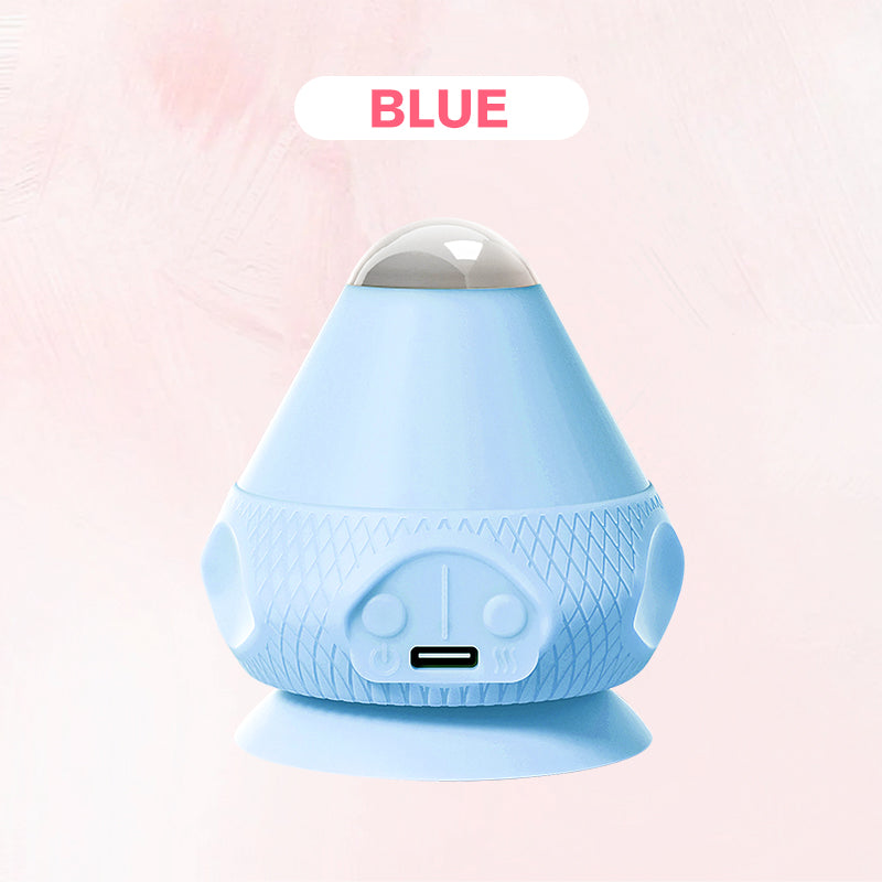 💪Electric Adsorption Type Vibrating Hot Compress Fascia Ball Massager – 3D Kneading | Targets Trigger Points in 30s