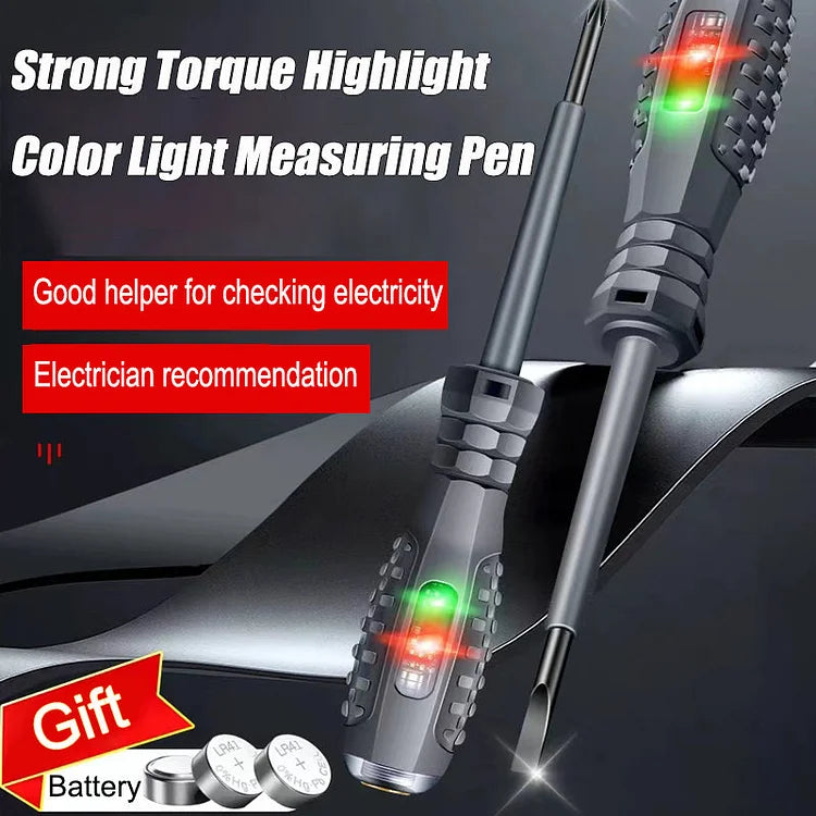 💥Big Sales now - 50% OFF🧰🪛2-in-1 High Torque Strong Magnetic Screwdriver Electricity Detector