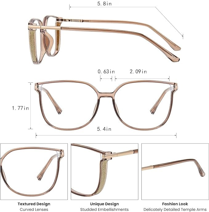 🔥FASHION ANTI-BLIGHT BLUE READING EYEWEARS FOR WOMEN⭐🤩💥