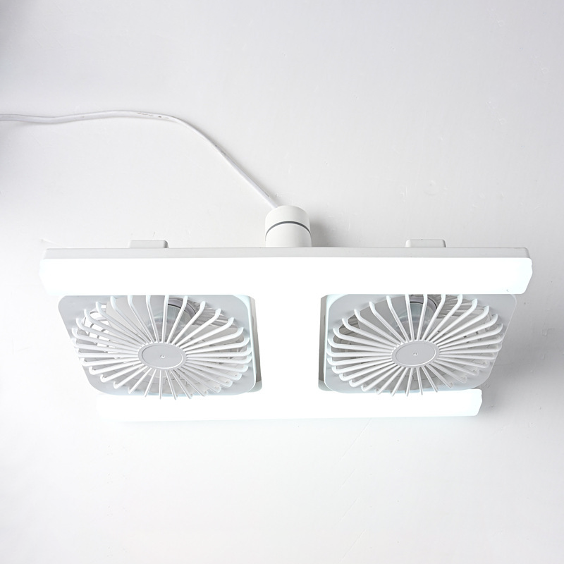đđĄ2-in-1 LED Ceiling Fan Light â Dual Cooling, Ultra Bright, Tool-Free Install