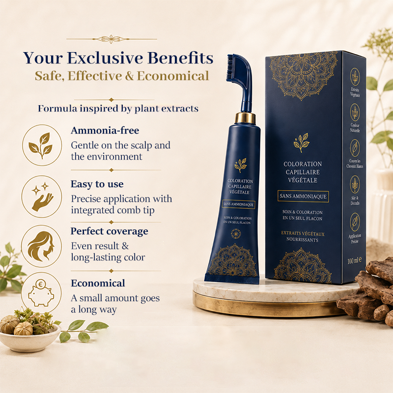 đ„Limited Time Promotion 50% OFFđ„Herbal Hair Dye Comb for Home Use