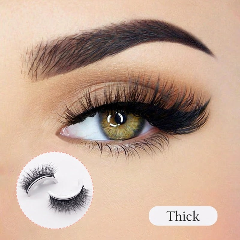 💖Waterproof & Reusable Self-Adhesive Eyelashes