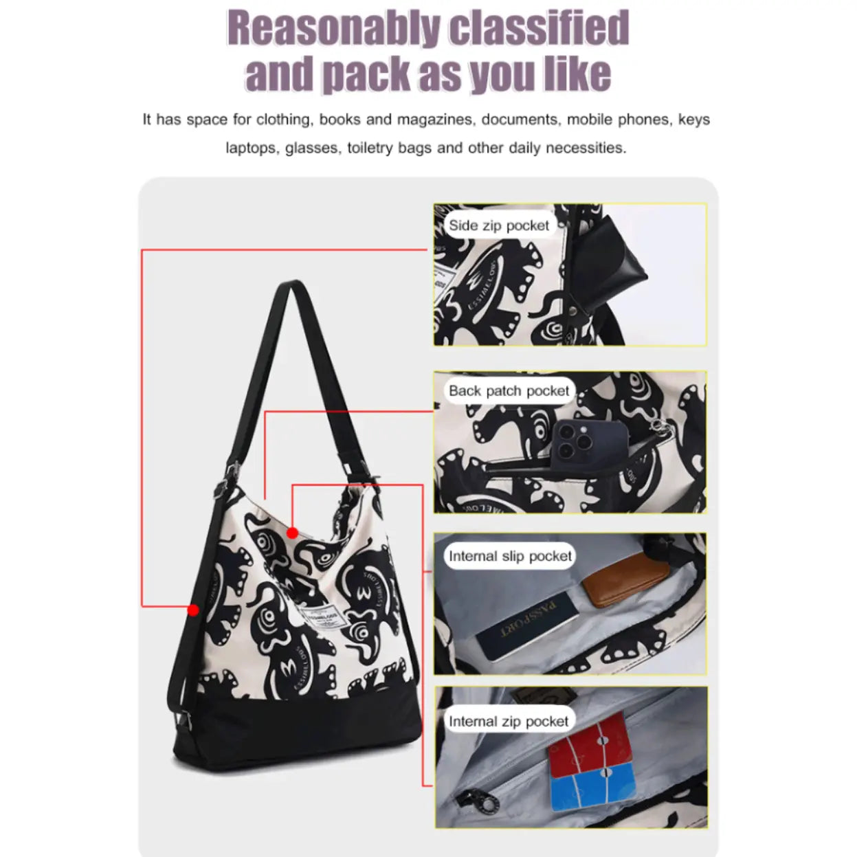 š„Last Day Sale 50%š„Multi-Functional Large Capacity Backpack