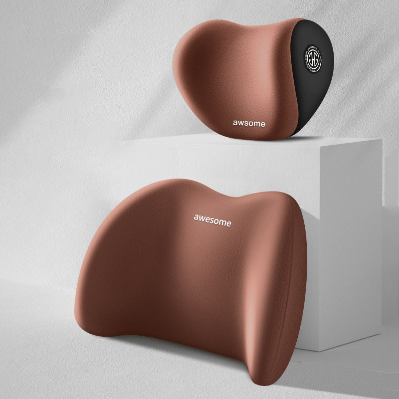 🔥Limited Sale 57% OFF🚗 Car Headrest Neck and Lumbar Pillow 😍