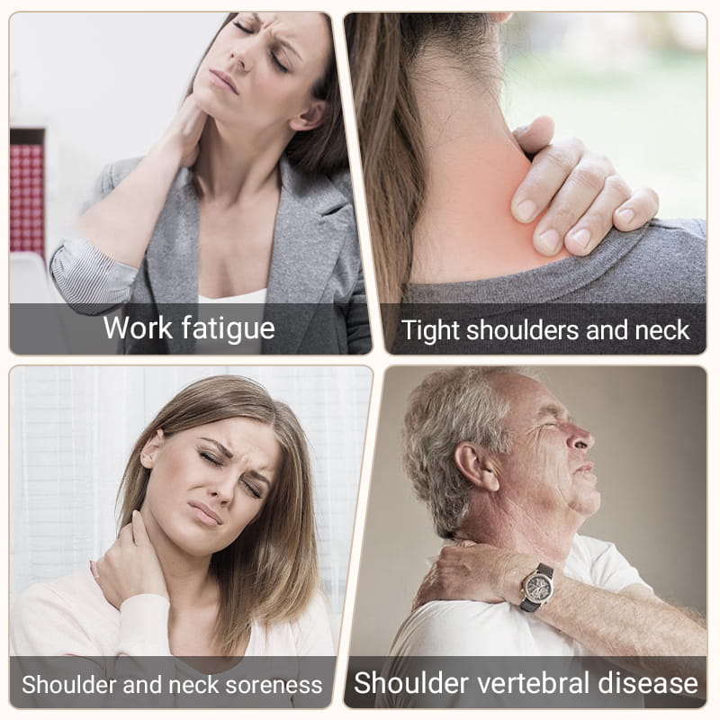 🔥This week's special price:£18.99!!🔥Electric Neck and Shoulder Heating Pad with Vibration