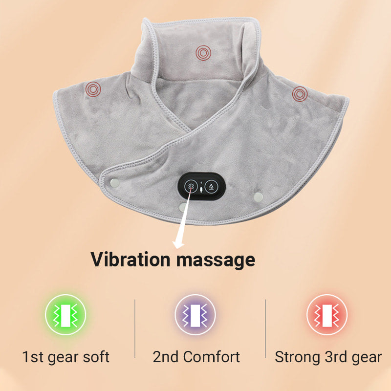 🔥This week's special price:£18.99!!🔥Electric Neck and Shoulder Heating Pad with Vibration