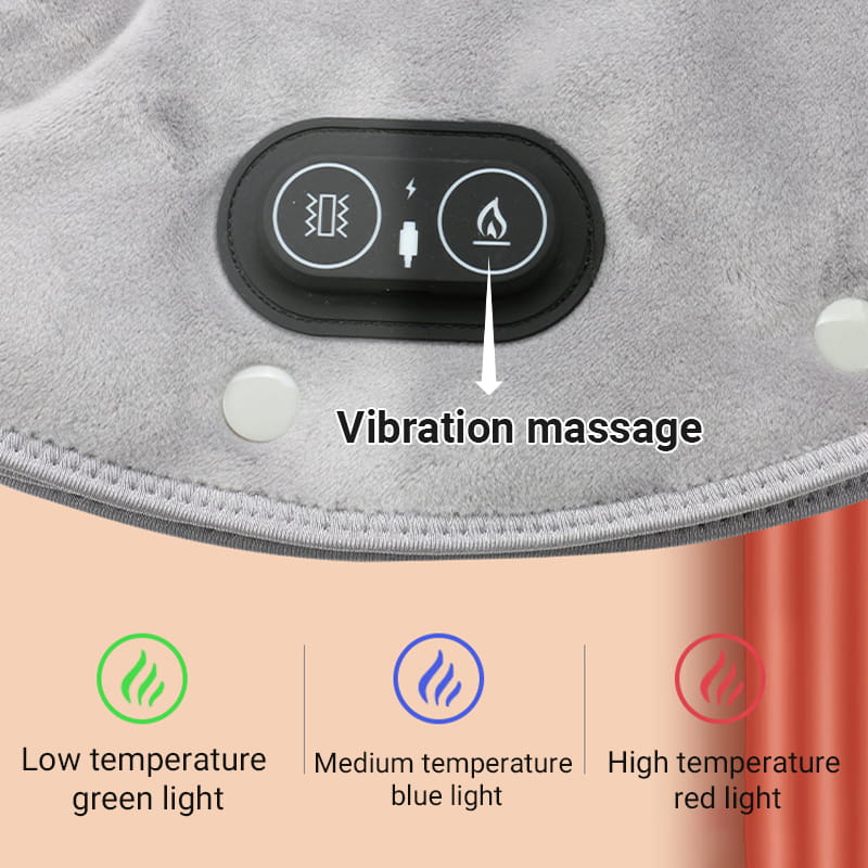 🔥This week's special price:£18.99!!🔥Electric Neck and Shoulder Heating Pad with Vibration