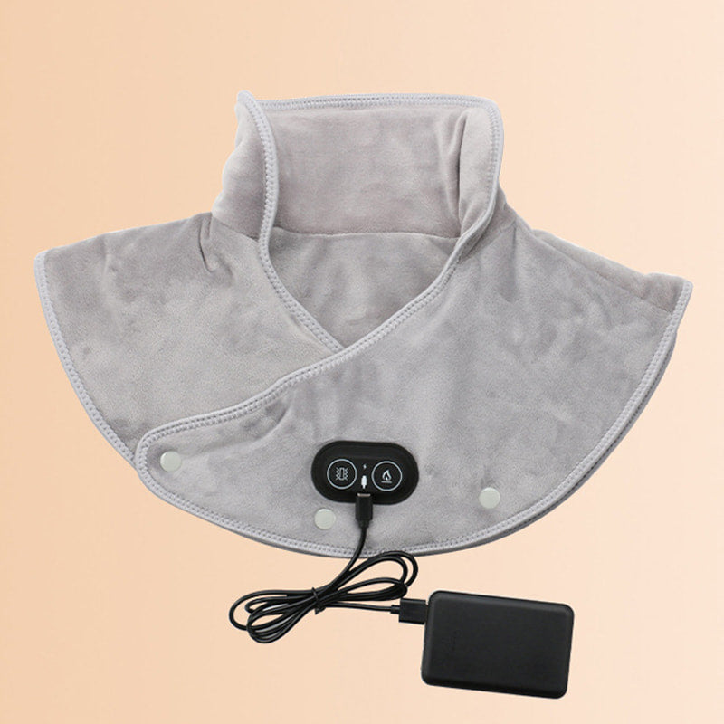 🔥This week's special price:£18.99!!🔥Electric Neck and Shoulder Heating Pad with Vibration