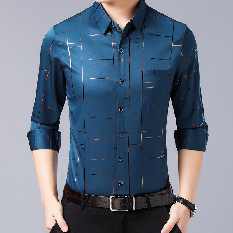 2025🔥Men's Thin Iron-Free Shirt