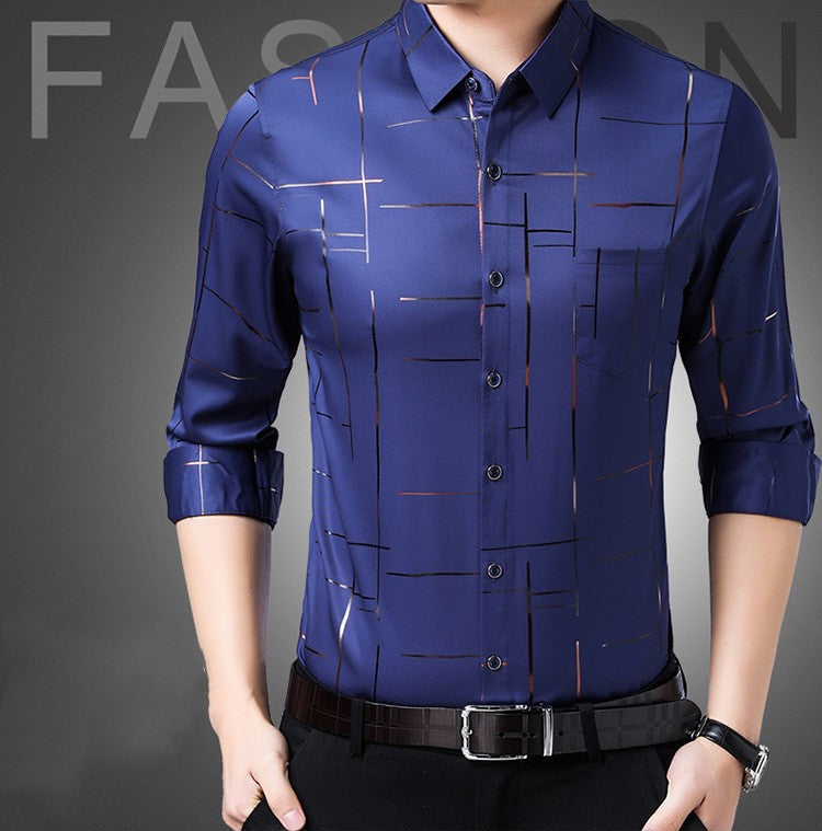 2025🔥Men's Thin Iron-Free Shirt