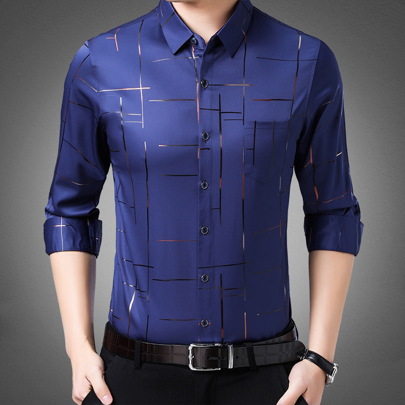 2025🔥Men's Thin Iron-Free Shirt