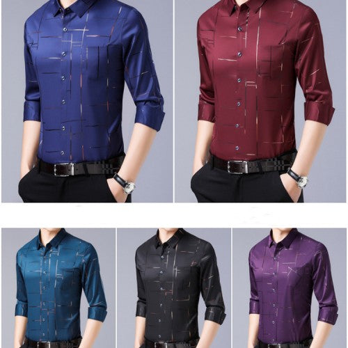 2025🔥Men's Thin Iron-Free Shirt