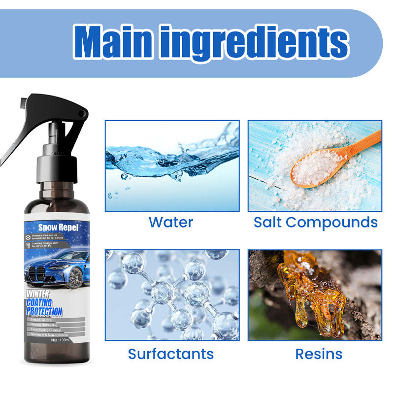 🔥🔥Buy 3 get 2 free 🔥free shipping🔥Car Windshield Snow Melting Coating Spray