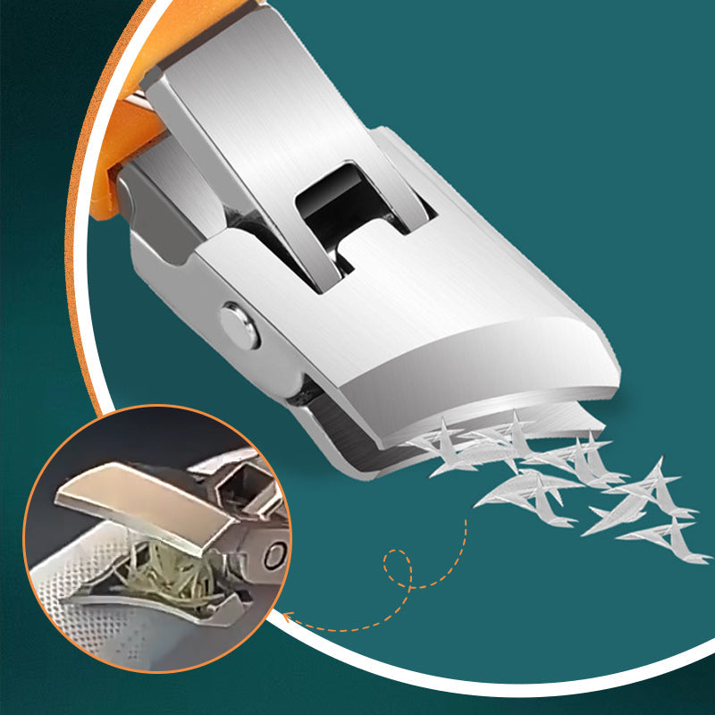 🔥New Hot Selling❤️🔥Wide Jaw Opening Anti-Splash Slanted Nail Clipper