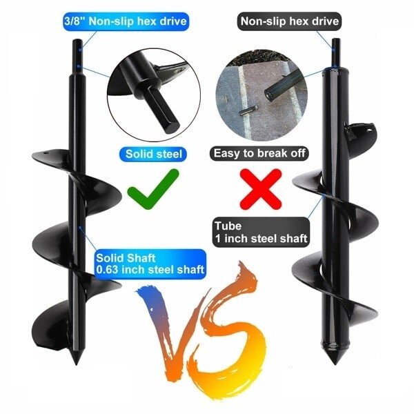šHot Sale 50% OFFā³Easy Gardening Auger Spiral Drill Bit