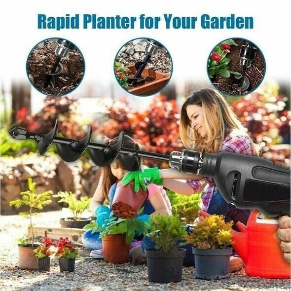šHot Sale 50% OFFā³Easy Gardening Auger Spiral Drill Bit