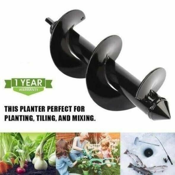 šHot Sale 50% OFFā³Easy Gardening Auger Spiral Drill Bit