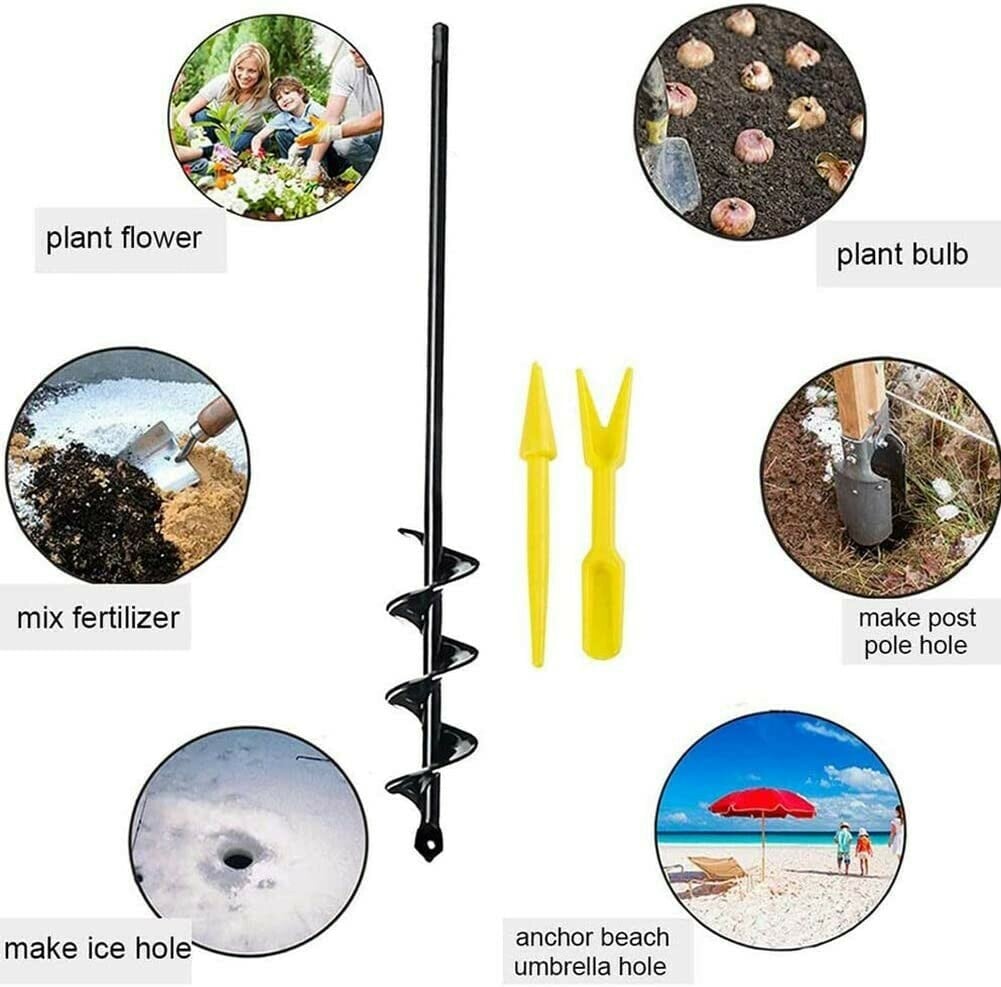 šHot Sale 50% OFFā³Easy Gardening Auger Spiral Drill Bit