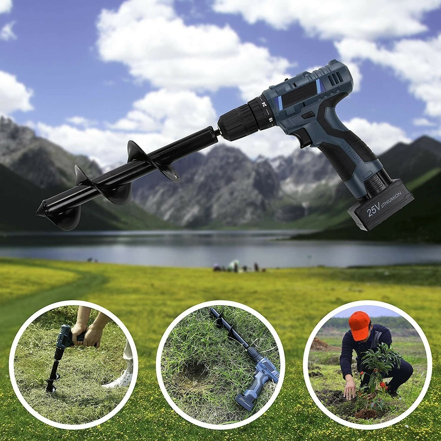 šHot Sale 50% OFFā³Easy Gardening Auger Spiral Drill Bit