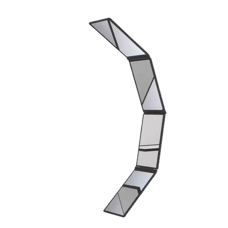 Multi Angle Folding Mirror for Self Hair Cutting - Head Back View Available