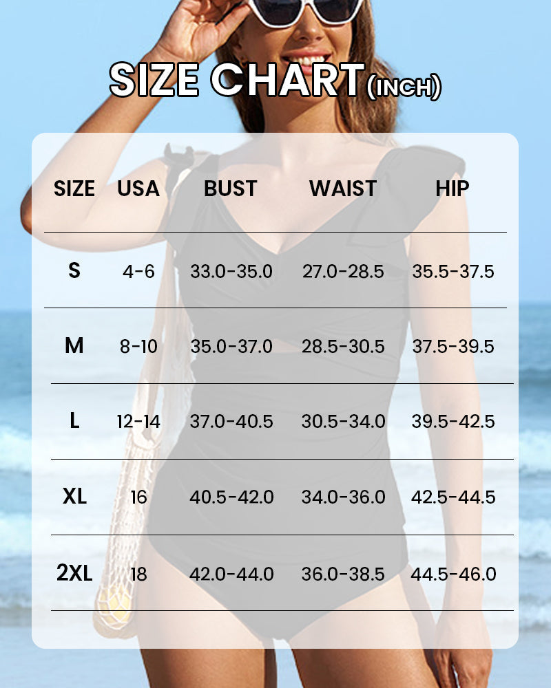 👙Swimsuit With Deep V And Gathered Gack