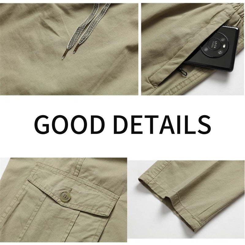 👖2025 HOT SALE 49% OFF🔥 Men's Loose-fitting Multi-pocket Ultra Comfort Cargo Pants