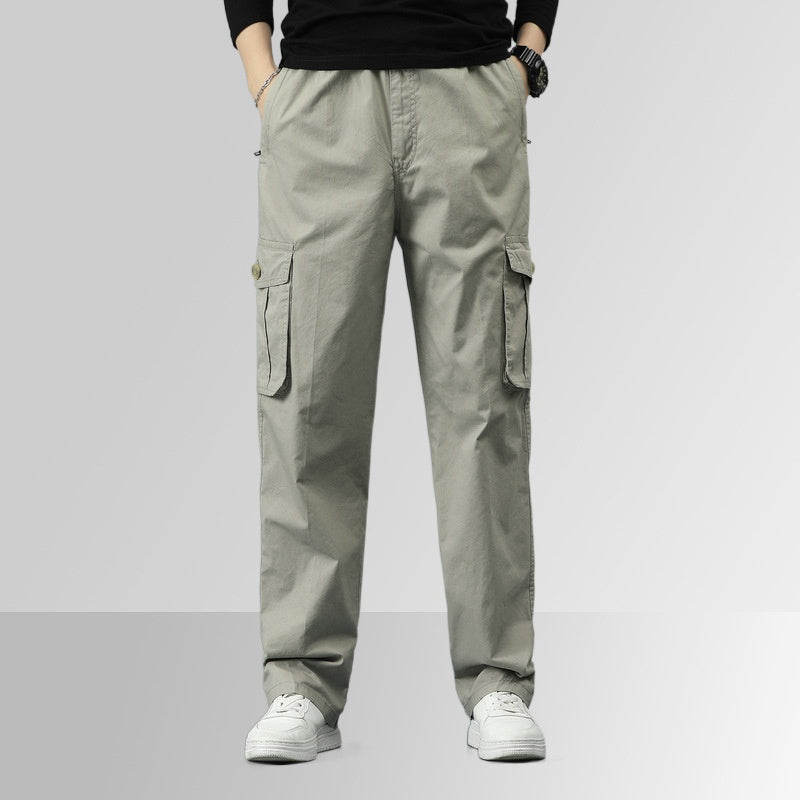 👖2025 HOT SALE 49% OFF🔥 Men's Loose-fitting Multi-pocket Ultra Comfort Cargo Pants