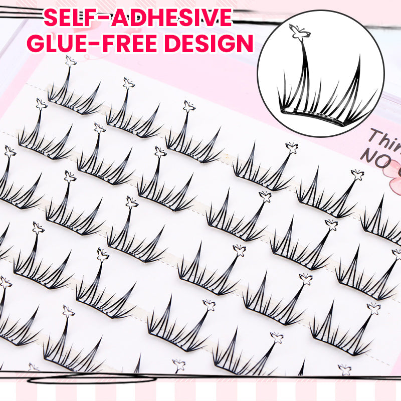 36PCS Self-Adhesive Glue-Free Individual Cluster Lashes Kit