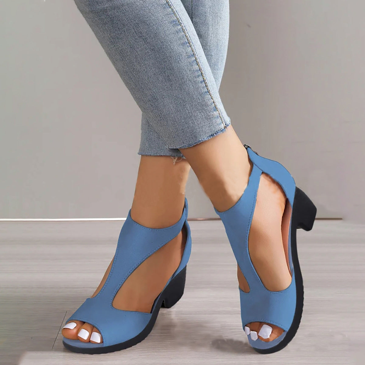 🎈Limited Sale 50% OFF✨Elegant summer ladies arch support heels ✨