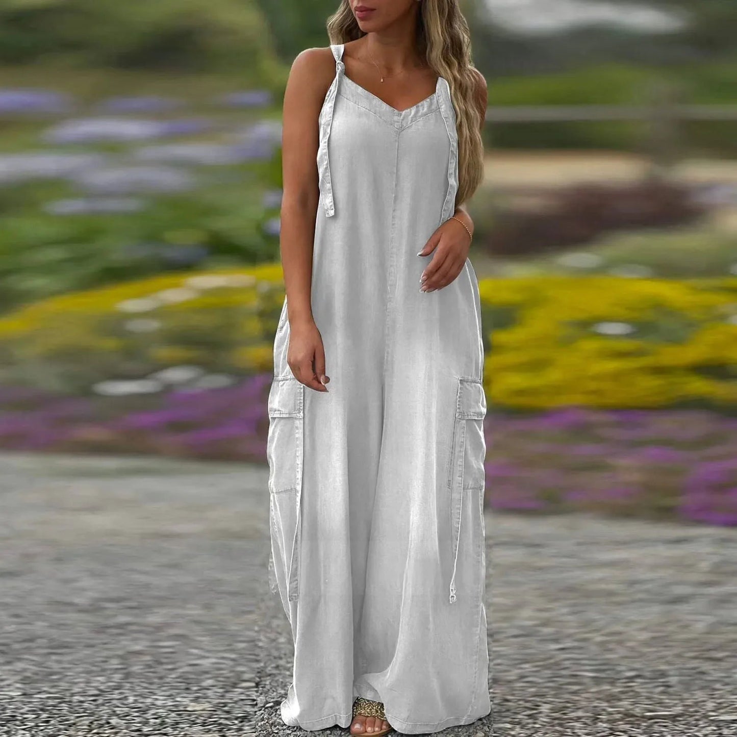 👗🎉"2025 summer jumpsuit" -50% OFF for a Limited Time🎉 Comfortable and Pocket-Friendly, A Summer Must-Have!