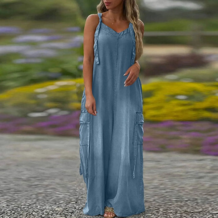 👗🎉"2025 summer jumpsuit" -50% OFF for a Limited Time🎉 Comfortable and Pocket-Friendly, A Summer Must-Have!