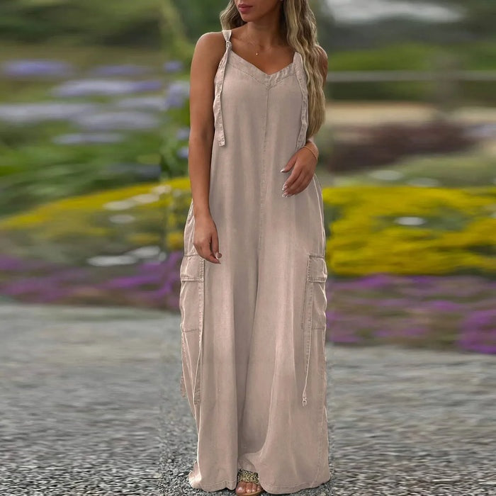👗🎉"2025 summer jumpsuit" -50% OFF for a Limited Time🎉 Comfortable and Pocket-Friendly, A Summer Must-Have!