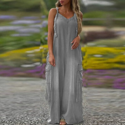 👗🎉"2025 summer jumpsuit" -50% OFF for a Limited Time🎉 Comfortable and Pocket-Friendly, A Summer Must-Have!