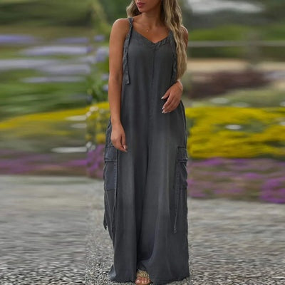 👗🎉"2025 summer jumpsuit" -50% OFF for a Limited Time🎉 Comfortable and Pocket-Friendly, A Summer Must-Have!