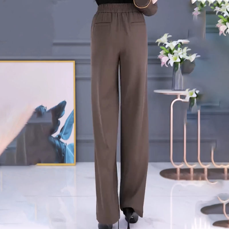 🔥Hot Sale 49% 0FF🔥Women's Casual High-Waisted Straight Leg Pants