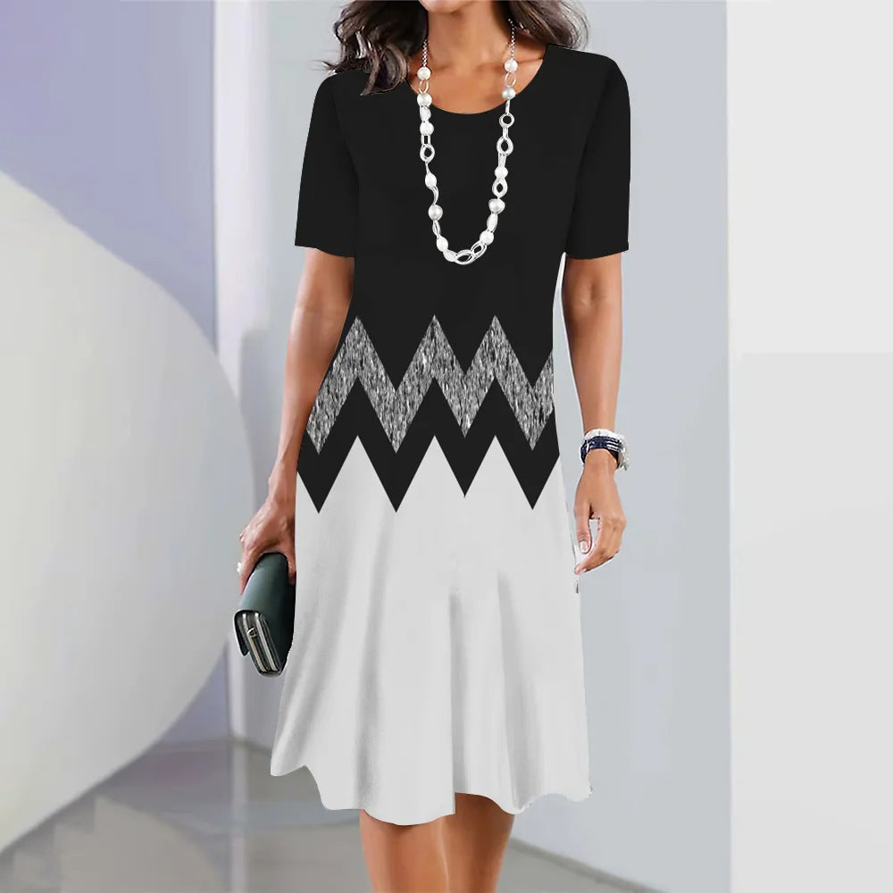 🌸 Women's Flowy Boho Floral Print Dress - 3D Digital Printed & Ultra-Comfy🎁50% off for a limited time
