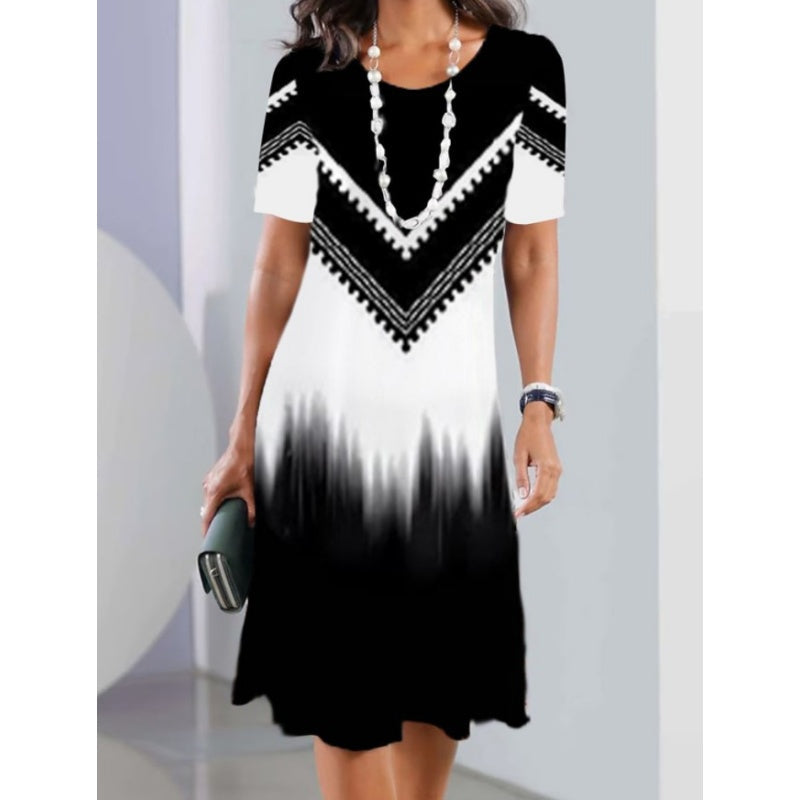 🌸 Women's Flowy Boho Floral Print Dress - 3D Digital Printed & Ultra-Comfy🎁50% off for a limited time