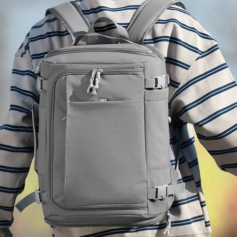 Box-style Large-capacity Luggage Backpack