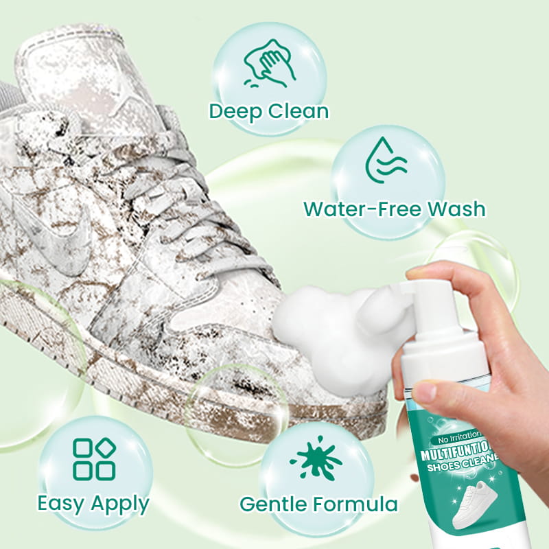 👟🔥BUY 2 GET 1 FREE🔥Multifuntional Effective Mild Shoes Cleaner