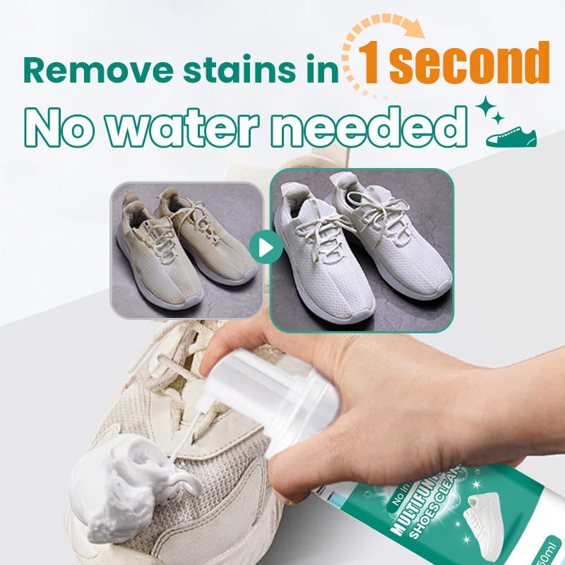 👟🔥BUY 2 GET 1 FREE🔥Multifuntional Effective Mild Shoes Cleaner